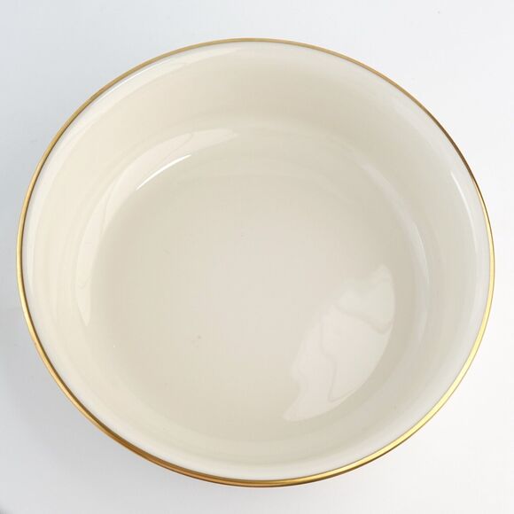 Eternal by Lenox USA Fruit Dessert Sauce Bowl GOLD TRIM - Picture 3 of 11